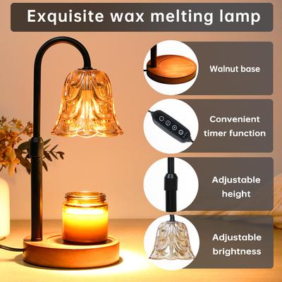 1 Stück Patentierte Kerzenschmelzlampe Ins Diffusor Geschenk Schreibtischlampe Rauchfrei Temperaturregelung Amerikanische Aromatherapie Wachsschmelzlampe