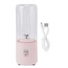 Bärbar Blender 500ml Mini Personlig Juicer Blender för Smoothies Shakes USB Uppladdningsbar med 6 Blad för Sport