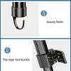 1.7m Cross DSLR Camera & Phone Tripod with Bluetooth for Live Broadcast & Photography.