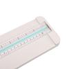 6 In 1 Paper Trimmer Craft Paper Cutter Scrapbooking Tool with Straight Dotted Curved Scoring Wavy Styles for Coupons Photos Postcards