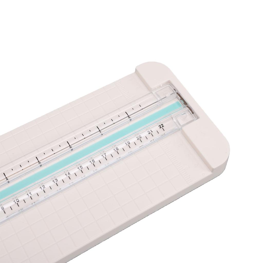 6 In 1 Paper Trimmer Craft Paper Cutter Scrapbooking Tool with Straight Dotted Curved Scoring Wavy Styles for Coupons Photos Postcards