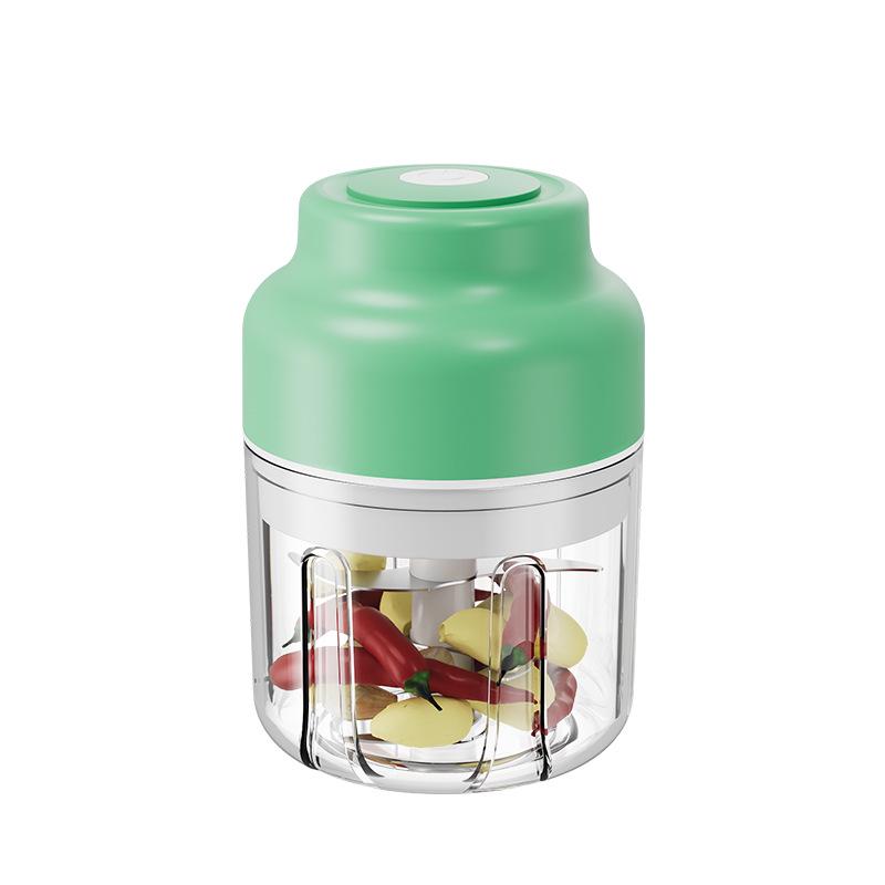 Wireless Electric Garlic Mincer & Masher - Automatic Garlic Press & Mixer for Kitchen and Baby Food Preparation