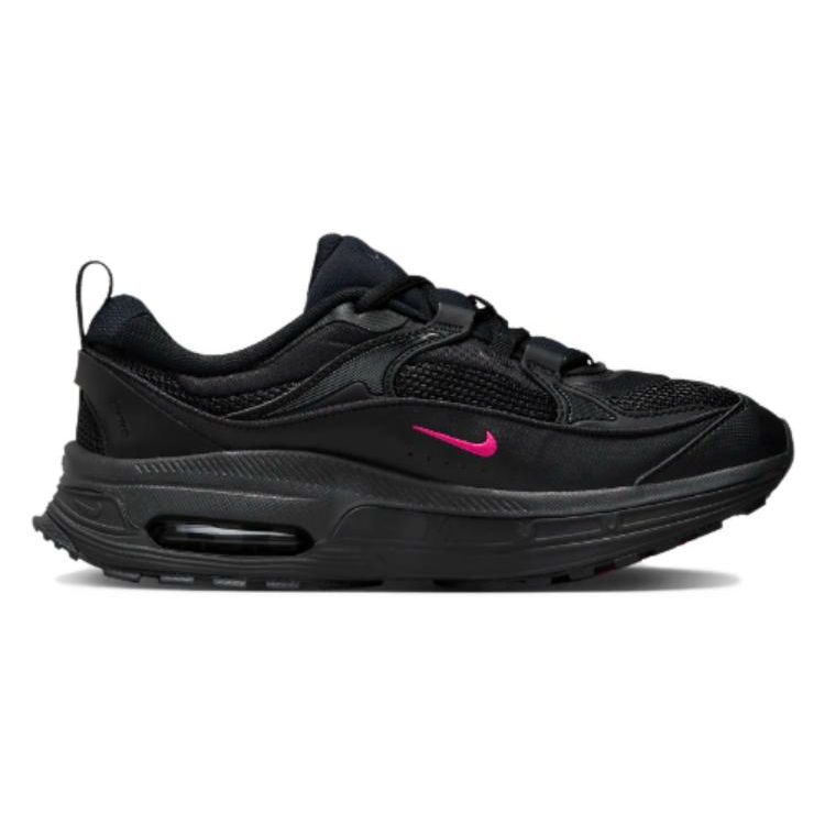 Nike Air Max Bliss Canvas Comfortable Fashion Shock Absorbing Durable Low Top Lifestyle Casual Shoes Women Sneaker Black FB8636-001