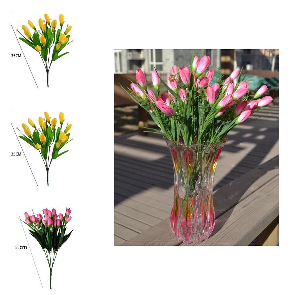 Luxurious 18 Heads Artificial Magnolia Bouquet For Elegant Home And Garden Decor
