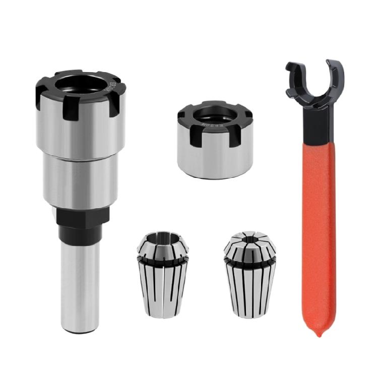 1/4 1/2 Shank ER20 Router Bit Extension Chuck Rod Collet Engraving Machine