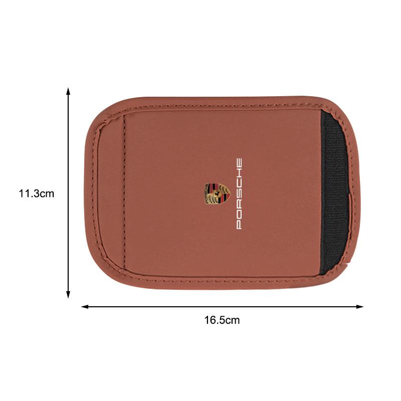 Auto Lederen Dakhandgreep Anti-Kras Beschermmat Accessoires Voor Porsche 911 Cayenne Panamera Macan Boxster Carrera-GT 928 944 918