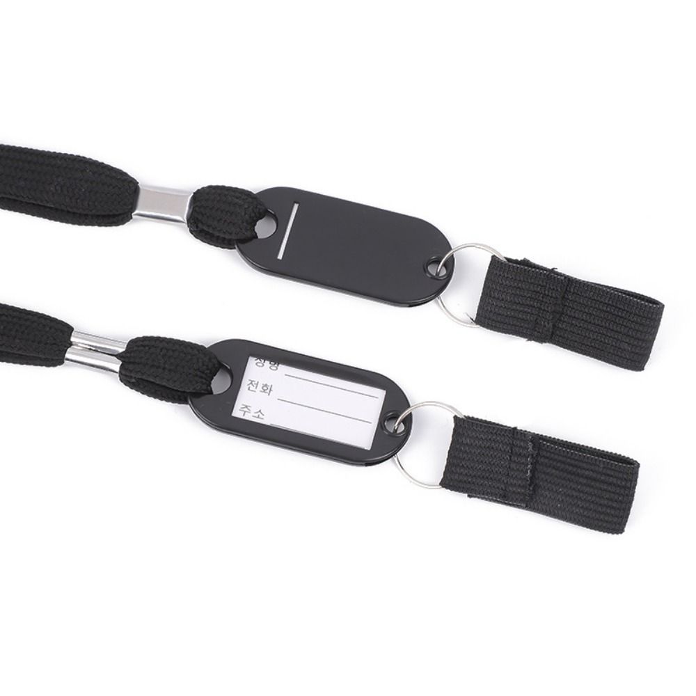 Anti-lost Walking Stick Anti-lost Lanyard Identity Nameplate Walking Cane Hand Strap Elderly Cane