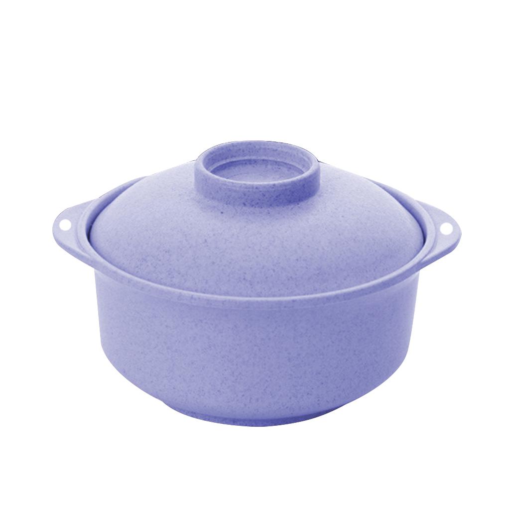 Instant-Nudelschüssel mit Deckel, japanischer Stil, Studenten-Nudelsuppe, Reis, Ramen-Schüssel, Geschirr