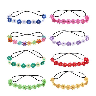 Girl Daisy Headbands Elegant Flower Headwear Daisy Hairbands Headwear Elegant Spring Hairbands Birthday Party