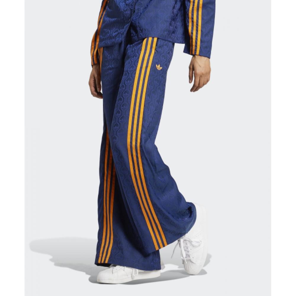 adidas 70s Wide Leg Pants Navy Jn7663