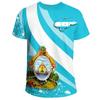 Fashion 3D Print Honduras Flag T Shirt For Men Street Sports Round Neck Short Sleeve Tees Tops Round Neck Oversized T Shirts