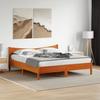 Vidaxl Bed Frame Without Mattress, Waxed Brown, 180X200 Cm, Solid Pine