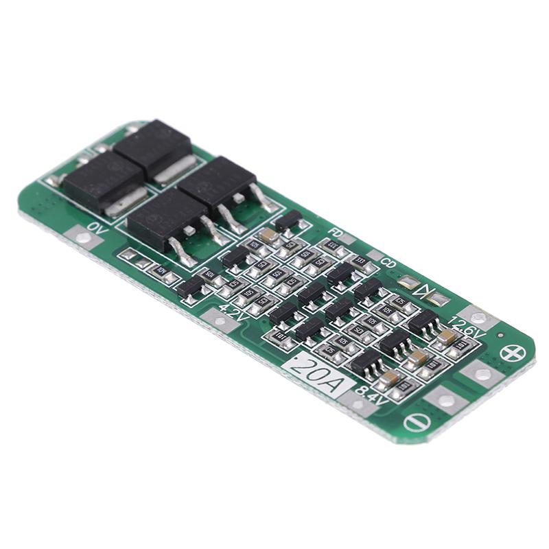 3S 20A Li-Ion Lithium Battery 18650 Charger Pcb Bms Protection Board 12.6V