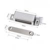 Magnetic Latches Cabinet Door Catch Door Closer Heavy Duty Cupboard Magnets Suction Kitchen Furniture Door Latches Hardware
