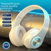 Popular Luminous Bluetooth Headset: Wireless, Heavy Bass, Sports & Gaming Compatible
