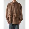 Chemise décontractée à carreaux mode polyvalente à manches longues pour hommes et femmes, design ample, veste pour couple