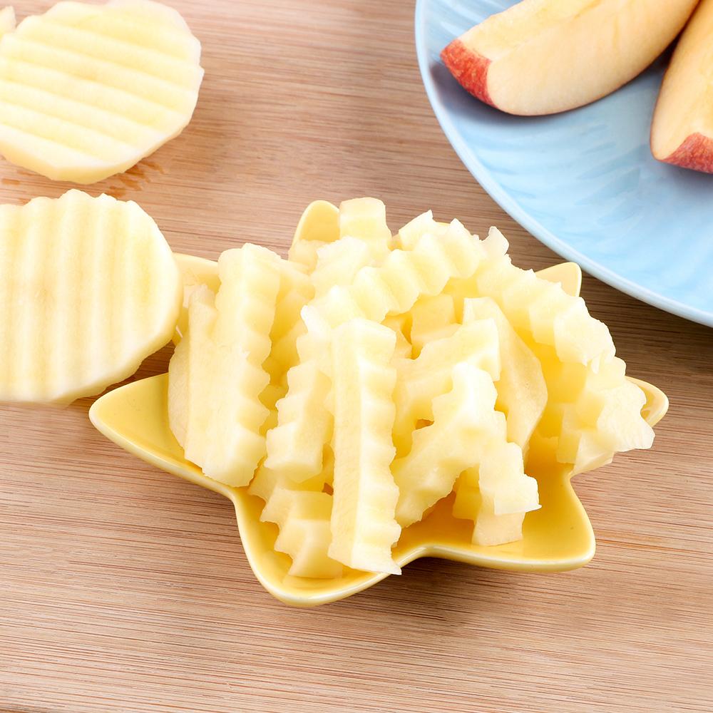 Kitchen Gadgets Stainless Steel for Apple Pear Potato Chips Multi-Functional Kitchen Utensils Tools 5pcs/set Vegetable Fruits Cutter Slicer