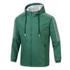 Frühling und Herbst Koreanische Kapuzenjacke Locker Übergröße Paarjacke Herren- und Damen Sportlich Lässig Dünner Windbreaker