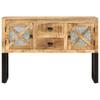 Sideboard 110x30x74 Cm Rough Mango Wood