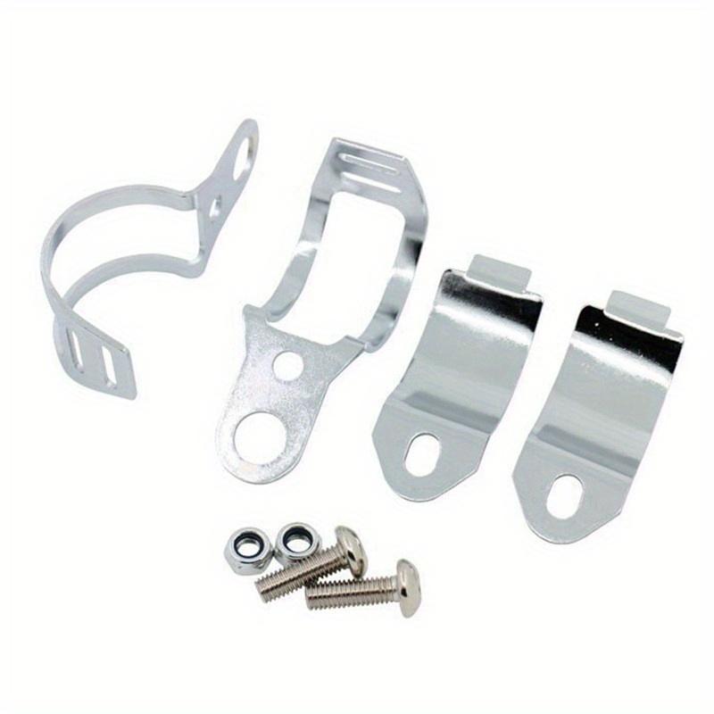 Support de montage de clignotant de moto réglable Support de lampe Support de lampe Pince de support Pince de montage de fourche