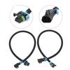 A77E-2Pcs 24 Inch Oxygen O2 Sensor Header Extension Harness For Camaro Corvette LS2 LS3 LS7