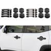 Door Grab Handle Bowl Decoration Cover Trim Sticker for Jeep Renegade 2016 2017 2018 2022 2023 Car