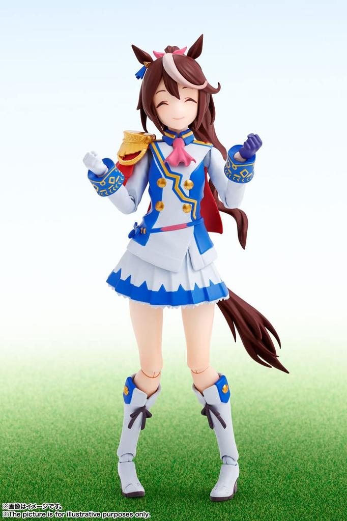 TAMASHII NATIONS Uma Musume Pretty Derby Tokai Teio 125mm ABS PVC Painted Action Figure S.H.Figuarts Approx. &