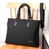 Borsa Tote da Uomo in Tessuto Oxford Cartella per Documenti Borsa per Computer Orizzontale ad Alta Capacità Borsa per Laptop da Uomo Borsa a Tracolla