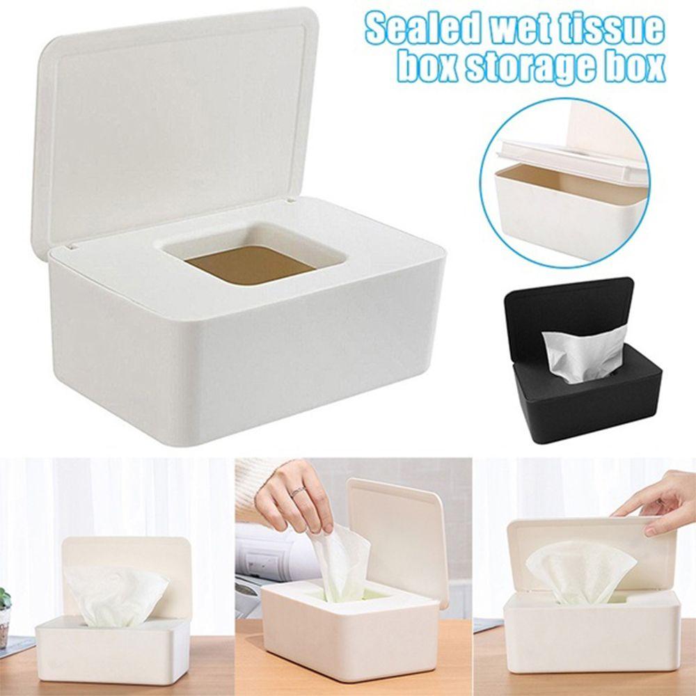 Dust-proof Napkin Storage Holder Accessories Home Tissue Wet Tissue Box Baby Wipes Paper Case