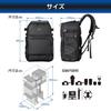 Hakuba Camera Bag Tank Rear Gate Backpack 17 AZ Black AMZSGWATKRGBP17 Access Side Access Security Side Opening Type 4977187005196 GW-ADVANCE 4-way