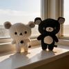 Black/White Rilakkuma Collection Plush Kawai Teddy Bear Stuffed Doll Animals & Plush Movies & TV Games Anime Figures Soft Toy