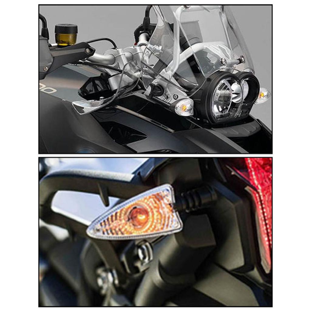 Turn Signal Lights One Pair LED Motorcycle Indicators 12V Direction Indicator Lamp for Motorcycle