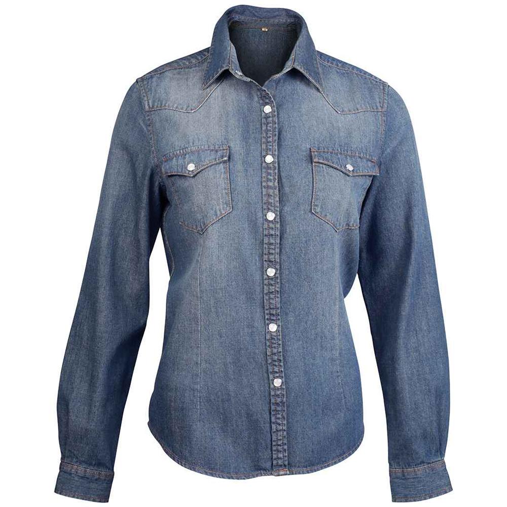 Kariban Womens/Ladies Long-Sleeved Shirt