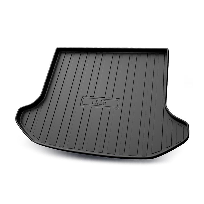 Modern Fireproof Wear-Resistant PET Trunk Mat for Full-Coverage Rear Compartment Storage