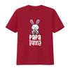 Papa Bunny T Shirt Cute Easter Design for Daddy Mommy Rabbit Lovers Perfect Themed Parties Vintage Washed Versatile