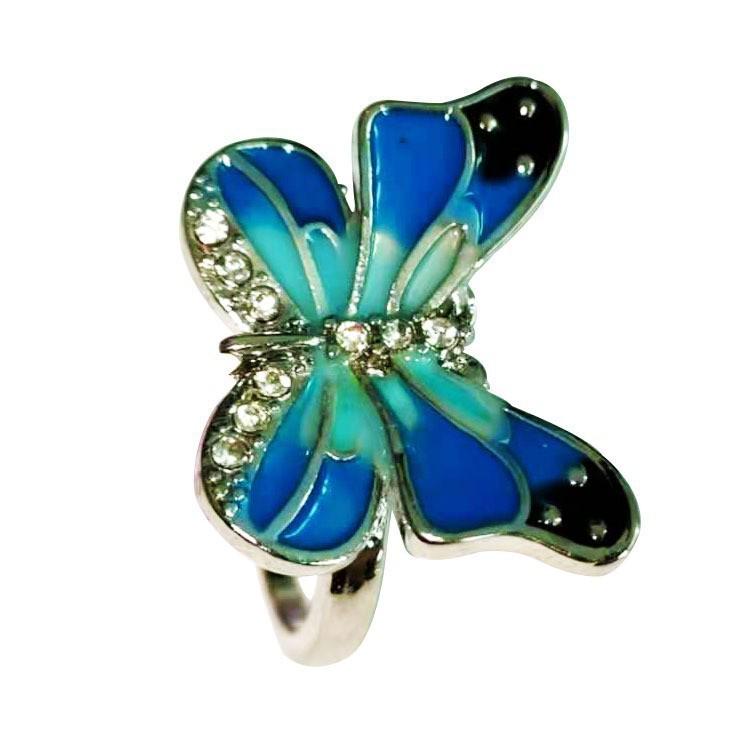 Creative Butterfly Dragonfly Ring: Elegant Women's Jewelry, European/American Style