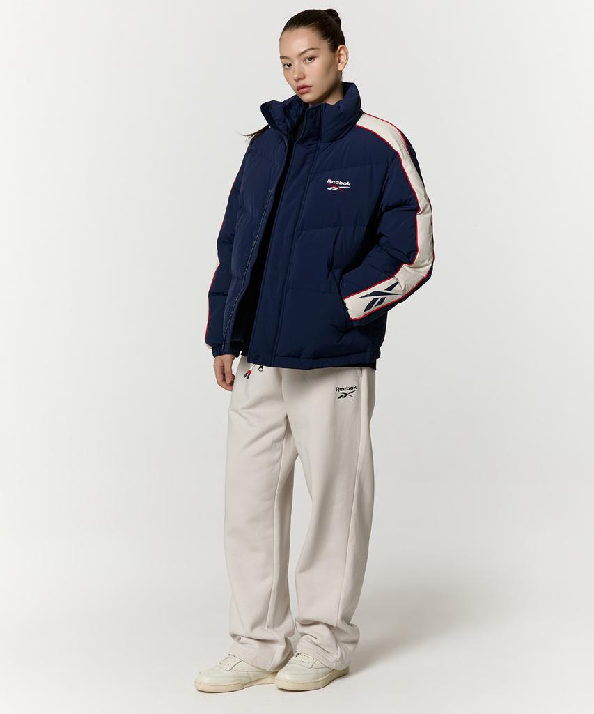 REEBOK 2-Way Fleece-Lined Sweatpants - Beige