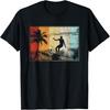 Strand Surfen Surfbrett Vintage Retro Surfer Surfer T-Shirt