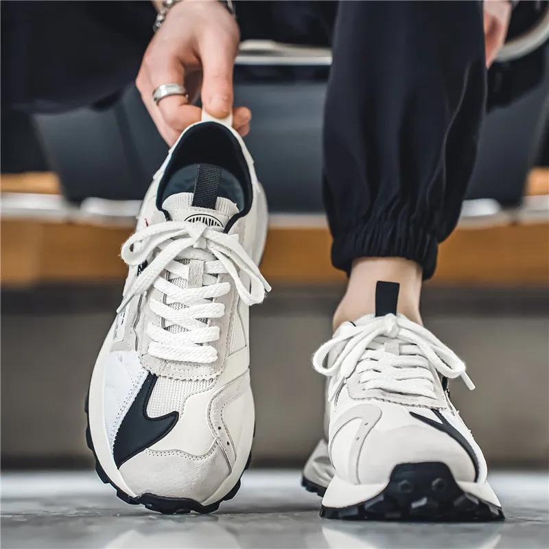 Nouvelles Baskets Homme Design Mode Chaussure Homme Chaussures d'Entraînement Tennis Extérieur 2024 Chaussures de Course Décontractées d'Été pour Homme