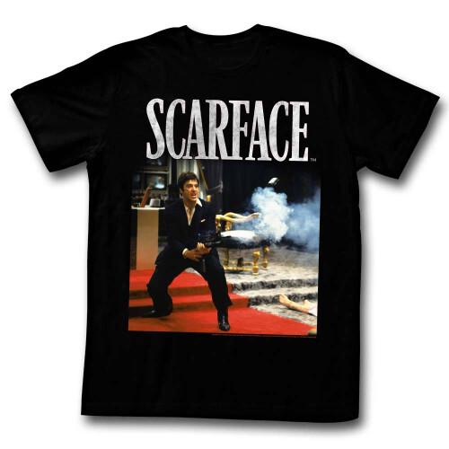 Scarface Ahoj příteli Černé tričko Unisex tričko