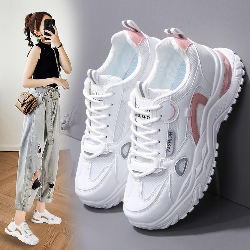Sneakers Herbst neu große Größe ein verschleißfeste weichsohlige Dad-Schuhe