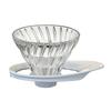 Hario V60 Heatproof Glass Dripper 01 1-2 Cup White VDGR-01-W