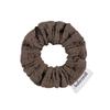 Aube Nuit Obnuit New Wrinkle Cacao Gray Hair Scrunchie S