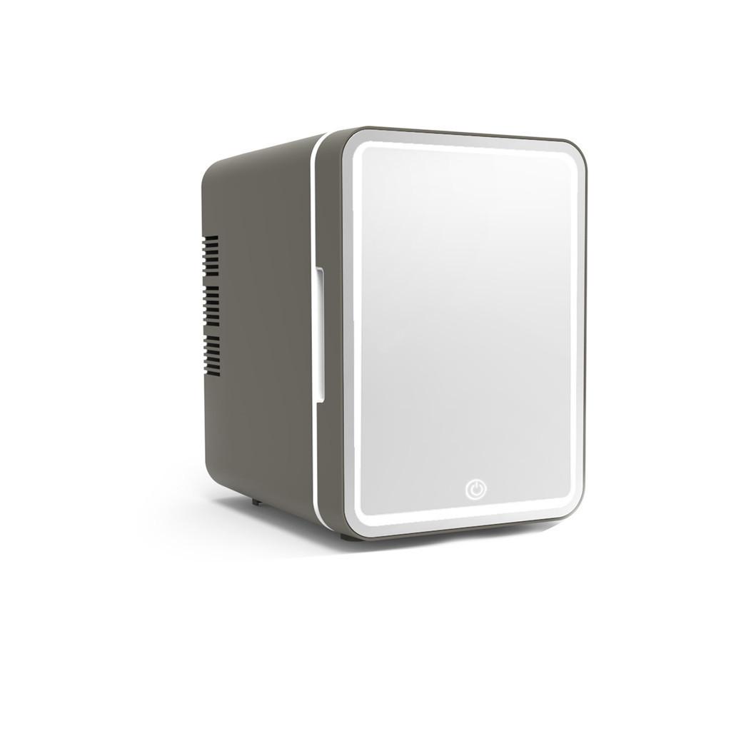 35-48W 4L Portable Car Refrigerator Student Dormitory Fridge Mini Skincare Product Storage Freezer Mirror Refrigerator