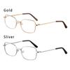Fashion Flexible Portable Eye Wear Metal Eyeglasses +1.00~+4.0 Diopter Reading Glasses Vision Care