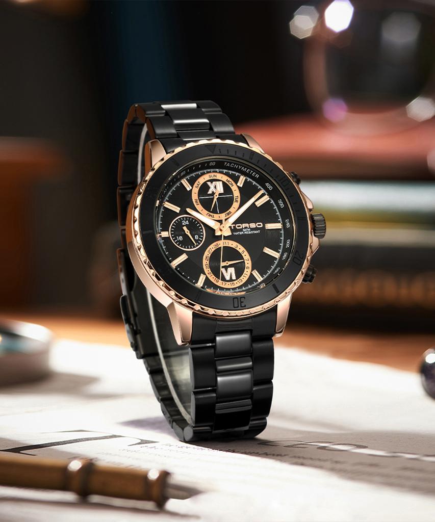 Toleuso T504M-Bbb Argos Multi Metal Watch