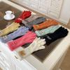 Gloves Wool Knitted Touch Screen Cloth Thickened Winter Outdoor Warmth for Women Riding