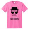 Cool Men T-shirt Breaking Bad Clothes Top Quality 100% Cotton Loose Heisenberg Printed T Shirt Casual Mens Tshirt