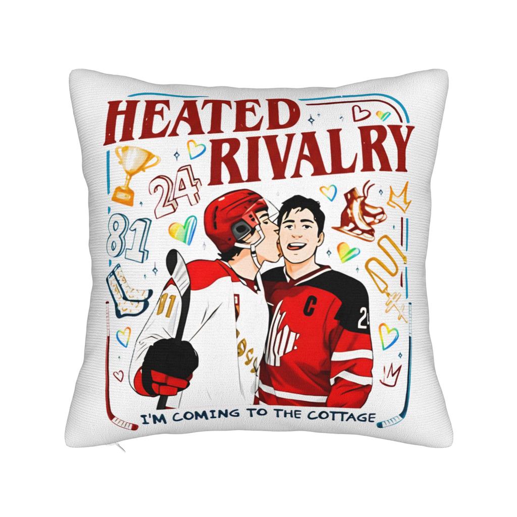 Help IM Still At the Cottage Heated Rivalry Pillowcase Printing Cushion Cover Decorations  Throw Pillow Case Cover Chair Square