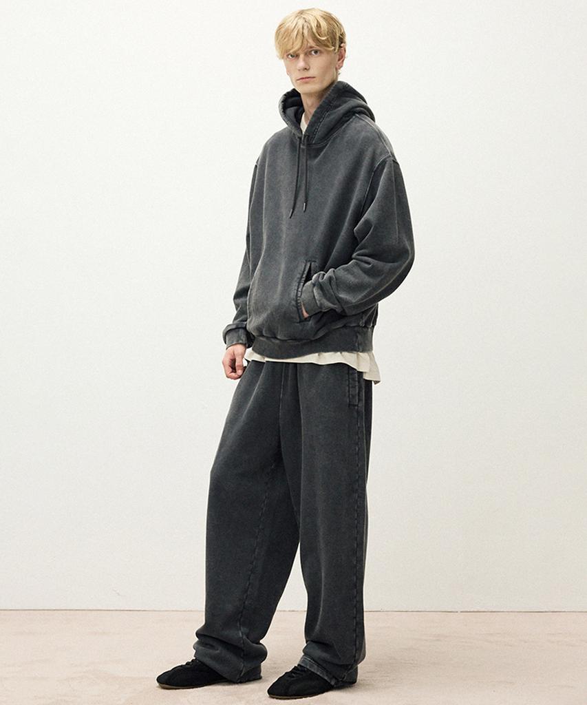 IL CORSO Washed Phantom Sweatpants Navy Iepa5F204N3